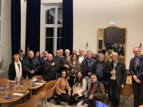 Dîner-débat à Villemur sur Tarn le 15 novembre 2019.